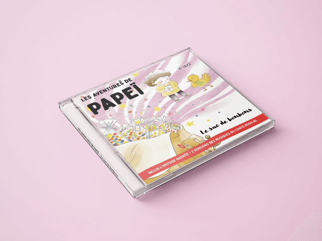 CD seul / Les aventures de Papeï - le sac de bonbons