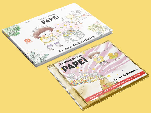 Livre + CD / Les aventures de PapeÏ - le sac de bonbons