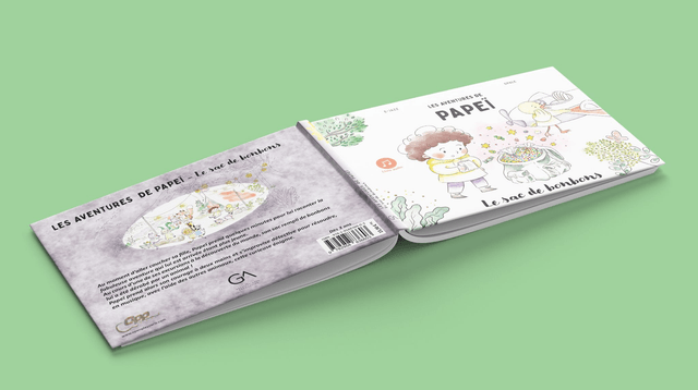 Livre seul / Les aventures de Papeï - le sac de bonbons