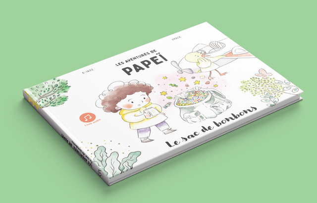 Livre seul / Les aventures de Papeï - le sac de bonbons