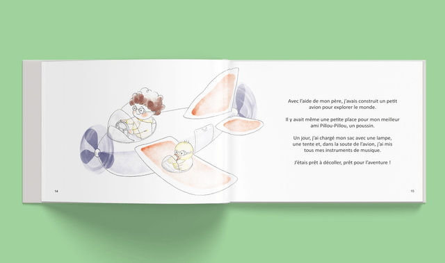 Livre seul / Les aventures de Papeï - le sac de bonbons