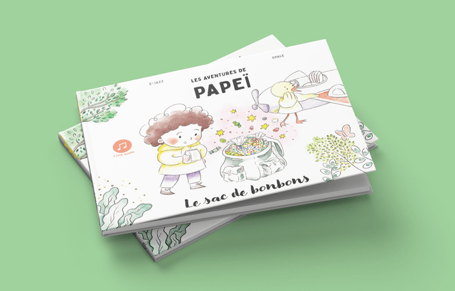 Livre seul / Les aventures de Papeï - le sac de bonbons